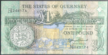 Load image into Gallery viewer, Guernsey One Pound Banknote
