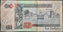 Load image into Gallery viewer, Belize 10 Dollars Banknote
