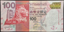 Load image into Gallery viewer, Hong Kong 100 Dollar Banknote HSBC 2016
