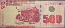 Load image into Gallery viewer, Nicaragua 500 Cordoba Banknote
