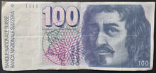 Load image into Gallery viewer, Switzerland 100 Francs Banknote
