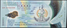 Load image into Gallery viewer, Vanuatu 10,000 Vatu Banknote UNC
