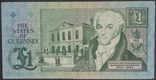 Load image into Gallery viewer, Guernsey One Pound Banknote
