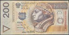 Load image into Gallery viewer, Poland 200 Zloty Banknote
