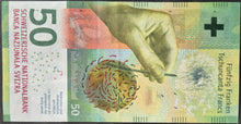 Load image into Gallery viewer, Switzerland 50 Francs Banknote
