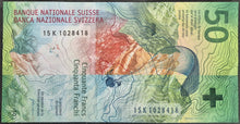 Load image into Gallery viewer, Switzerland 50 Francs Banknote
