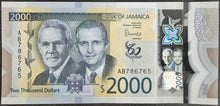 Load image into Gallery viewer, Jamaica 2,000 Dollars Banknote
