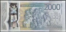 Load image into Gallery viewer, Jamaica 2,000 Dollars Banknote

