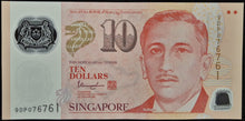 Load image into Gallery viewer, Singapore 10 Dollar Banknote
