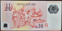 Load image into Gallery viewer, Singapore 10 Dollar Banknote
