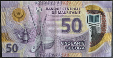 Load image into Gallery viewer, Mauritanie 50 Ouguiya Banknote
