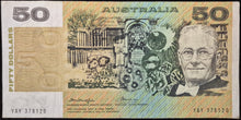 Load image into Gallery viewer, Australia 50 Dollar Banknote - Knight/Wheeler
