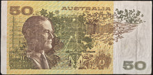 Load image into Gallery viewer, Australia 50 Dollar Banknote - Knight/Wheeler

