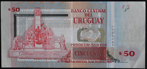 Uruguay 50 Pesos Banknote