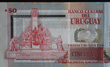 Load image into Gallery viewer, Uruguay 50 Pesos Banknote
