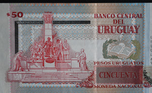 Uruguay 50 Pesos Banknote