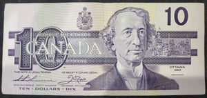 Canada 10 Dollars Banknote