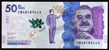 Load image into Gallery viewer, Colombia 50,000 Pesos Banknote
