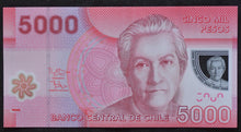 Load image into Gallery viewer, Chile 5,000 Pesos Banknote

