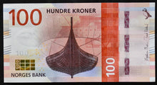 Load image into Gallery viewer, Norway 100 Kroner Banknote
