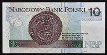 Load image into Gallery viewer, Poland 10 Zloty Banknote
