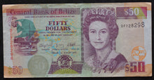Load image into Gallery viewer, Belize 50 Dollars Banknote
