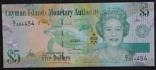 Load image into Gallery viewer, Cayman Islands 5 Dollars Banknote
