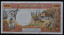 Load image into Gallery viewer, French Polynesia 1,000 Francs Banknote
