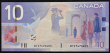 Load image into Gallery viewer, Canada 10 Dollars Banknote  (Canadian Journey Series)
