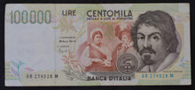 Load image into Gallery viewer, Italy 100,000 Lire Banknote

