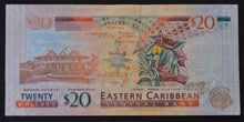 Load image into Gallery viewer, East Caribbean 20 Dollars 2012-2015 Banknote
