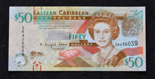 Load image into Gallery viewer, East Caribbean 50 Dollars Banknote
