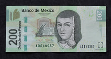 Load image into Gallery viewer, Mexico 200 Pesos Banknote
