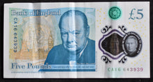 Load image into Gallery viewer, England 5 Pounds Banknote King Charles
