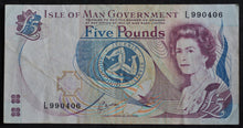 Load image into Gallery viewer, Isle of Man 5 Pound Banknote
