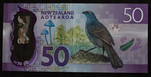 Load image into Gallery viewer, New Zealand 50 Dollar Polymer Banknote
