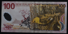 Load image into Gallery viewer, New Zealand 100 Dollar Polymer Banknote
