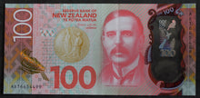 Load image into Gallery viewer, New Zealand 100 Dollar Polymer Banknote
