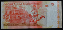 Load image into Gallery viewer, Tonga 2 Paanga Banknote
