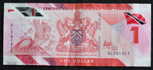 Load image into Gallery viewer, Trinidad and Tobago 1 Dollar Polymer Banknote
