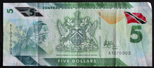 Load image into Gallery viewer, Trinidad and Tobago 5 Dollar Banknote
