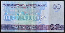 Load image into Gallery viewer, Turkmenistan 20 Manat Banknote (2020)
