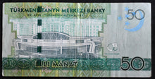 Load image into Gallery viewer, Turkmenistan 50 Manat Banknote (2017)
