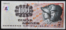Load image into Gallery viewer, Denmark 1,000 Kroner Banknote
