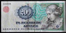 Load image into Gallery viewer, Denmark 200 Kroner Banknote

