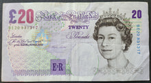 Load image into Gallery viewer, England 20 Pounds Banknote
