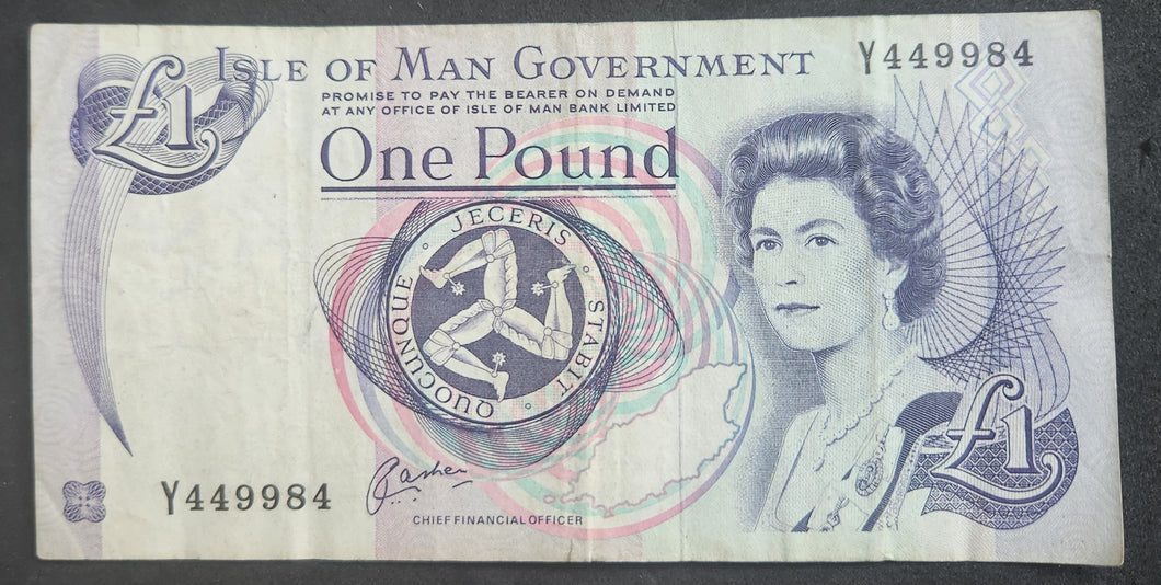 Isle of Man 1 Pound Banknote