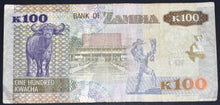 Load image into Gallery viewer, Zambia 100 Kwacha Banknote - 2015
