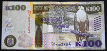 Load image into Gallery viewer, Zambia 100 Kwacha Banknote - 2015
