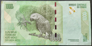 Congo 1,000 Francs Banknote